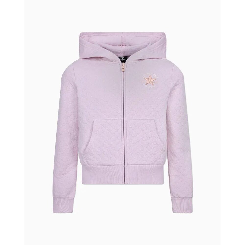 Converse Felpa Cnvg Star Pointelle Full Zip Bambina 4CG807